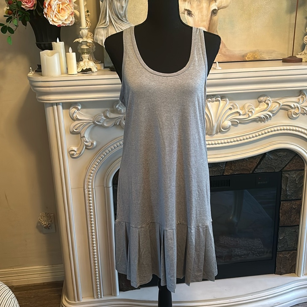 Large Racerback grey tennis dress with undershorts